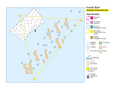 French Reef Marine Zones