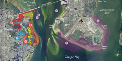 Weedon Island and MacDill AFB Boating Zones