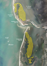 Honeymoon and Caladesi Islands Boating Zones