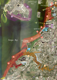 Eastern Tampa Bay Boating Zones