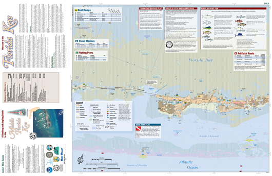 Top Spot - Middle Keys Area Fishing & Diving Recreation Area Map